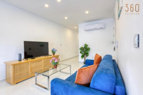 A lovely 2BR APT with comfy living space & balcony by 360 Estates